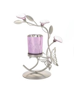 BUTTERFLY LILY CANDLEHOLDER